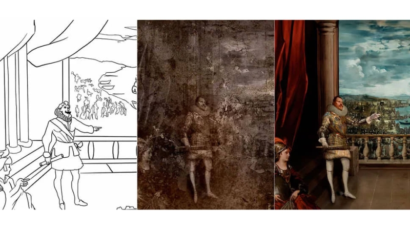 Нейросеть «срисовала» у Веласкеса