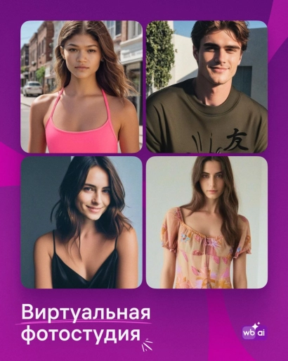 Wildberries тестирует «Виртуальную фотостудию» для продавцов