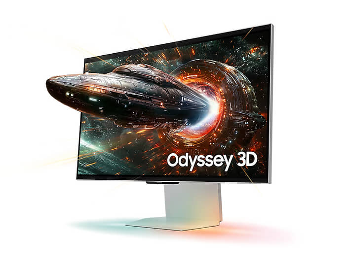 Samsung представила монитор Odyssey 3D со встроенным трехмерным изображением