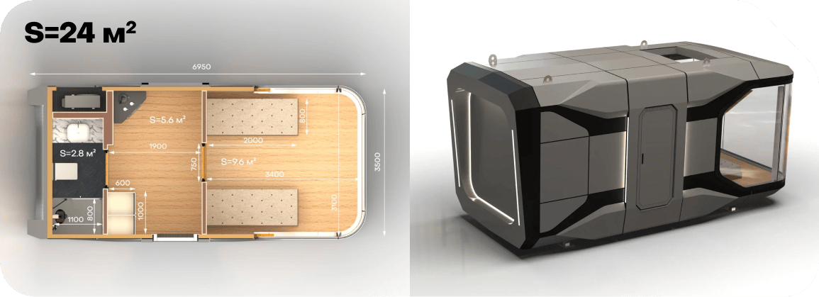 Домики для базы отдыха: уют и комфорт на природе